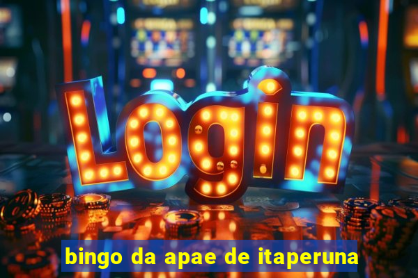 bingo da apae de itaperuna