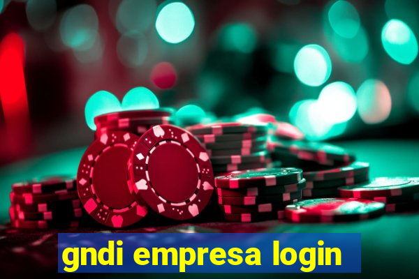 gndi empresa login