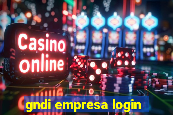 gndi empresa login