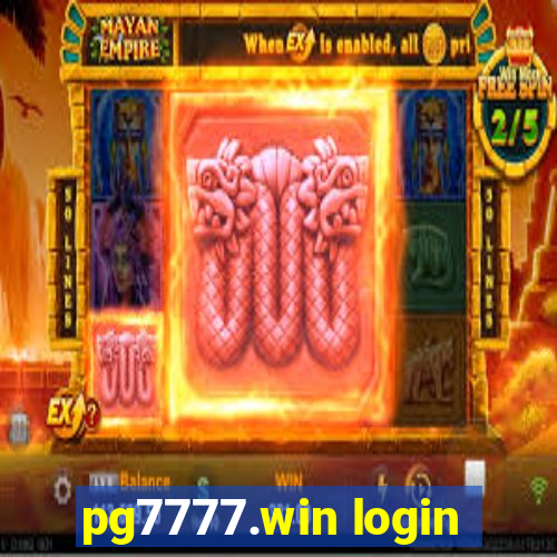 pg7777.win login