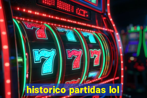 historico partidas lol