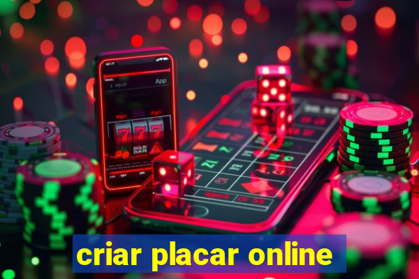 criar placar online