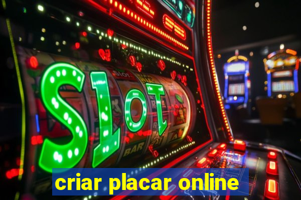 criar placar online