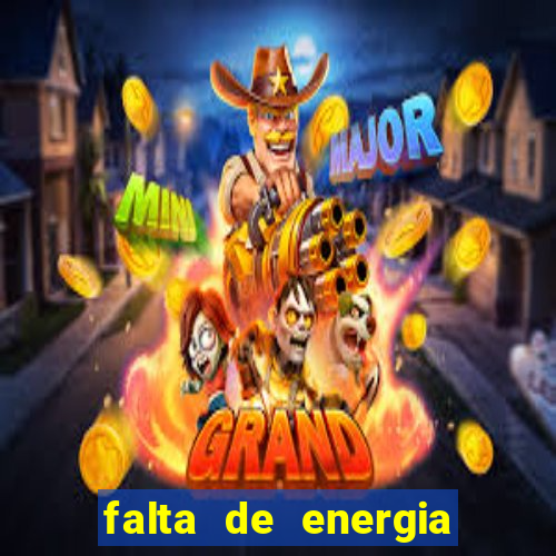 falta de energia em caucaia