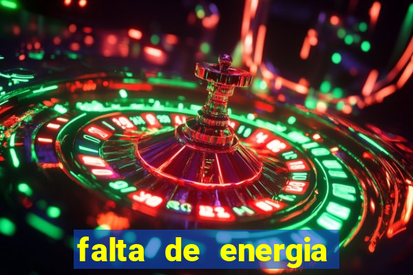 falta de energia em caucaia