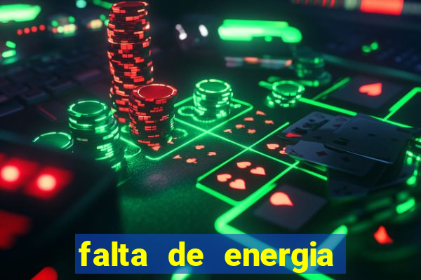 falta de energia em caucaia