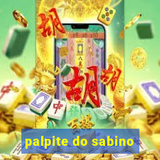 palpite do sabino