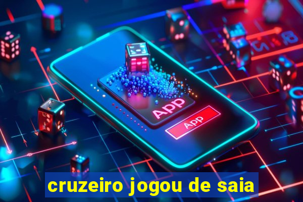 cruzeiro jogou de saia