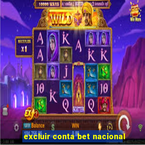 excluir conta bet nacional