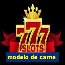 modelo de carne