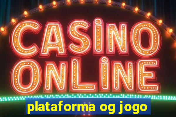 plataforma og jogo