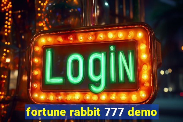 fortune rabbit 777 demo