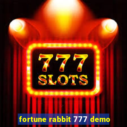 fortune rabbit 777 demo