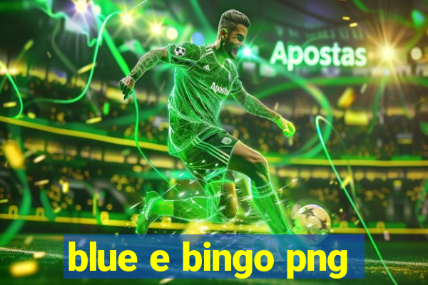 blue e bingo png