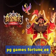 pg games fortune ox