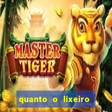 quanto o lixeiro ganha por ano