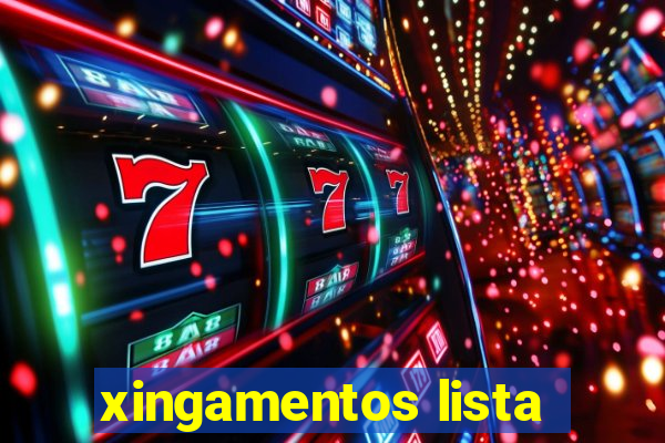 xingamentos lista