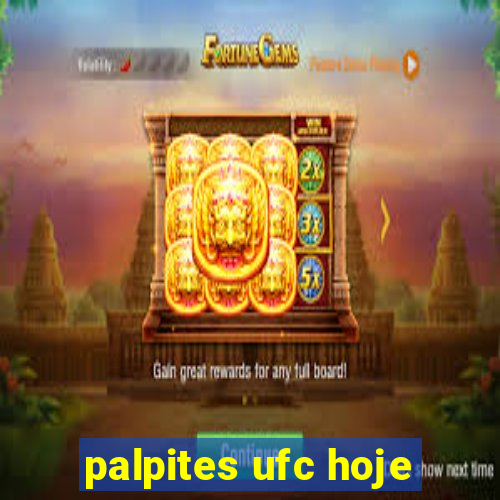 palpites ufc hoje