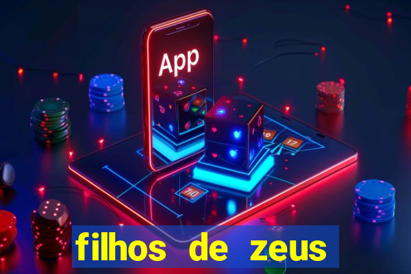 filhos de zeus mitologia grega