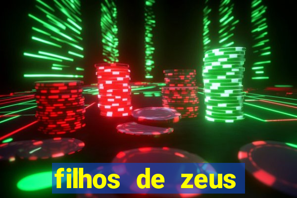 filhos de zeus mitologia grega