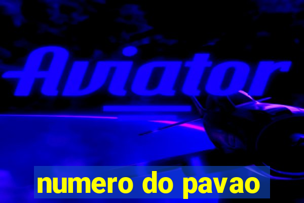 numero do pavao