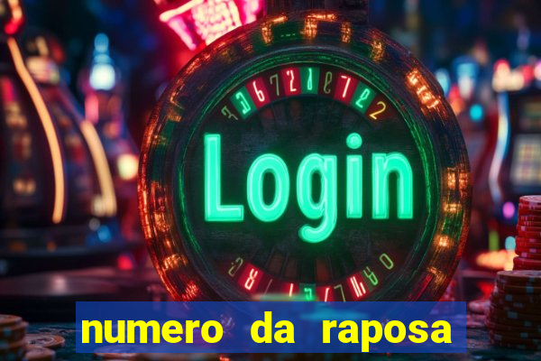 numero da raposa jogo do bicho