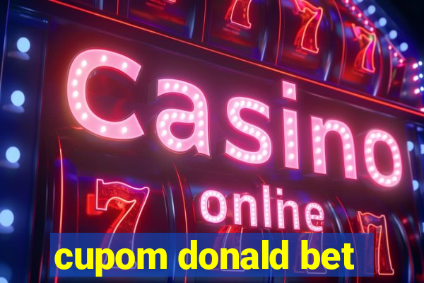 cupom donald bet