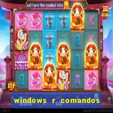 windows r comandos para limpar