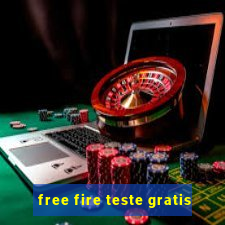 free fire teste gratis