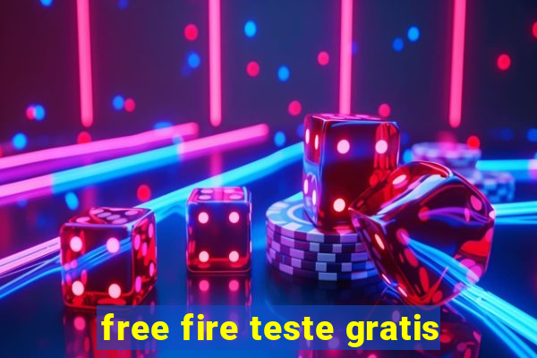 free fire teste gratis