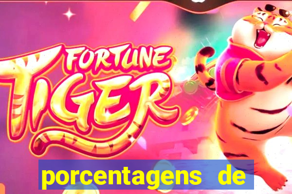 porcentagens de jogos pagantes