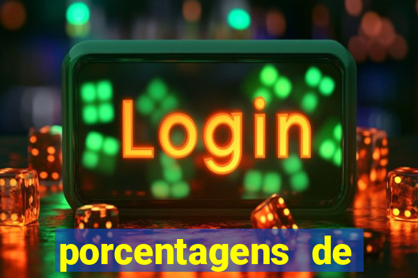 porcentagens de jogos pagantes