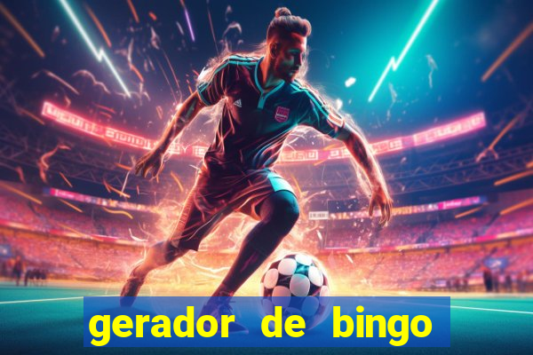 gerador de bingo de palavras