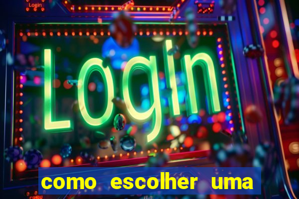 como escolher uma boa cartela de bingo