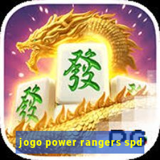 jogo power rangers spd