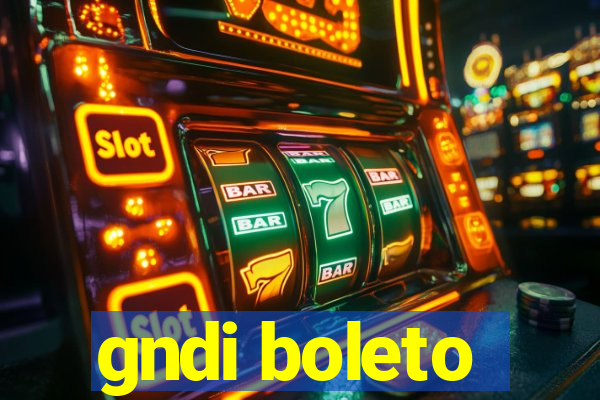 gndi boleto