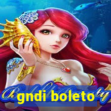 gndi boleto