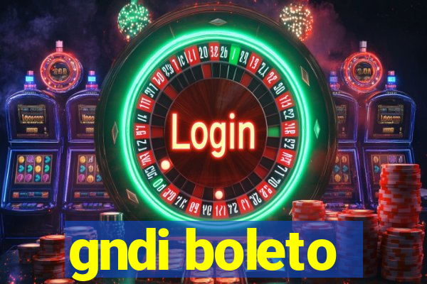 gndi boleto