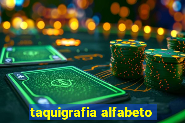 taquigrafia alfabeto