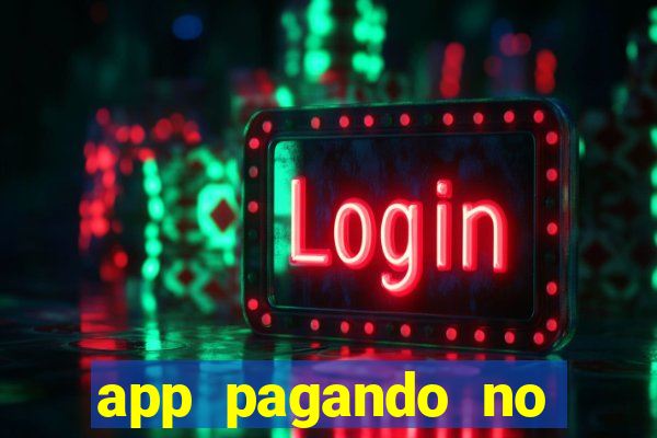 app pagando no cadastro via pix