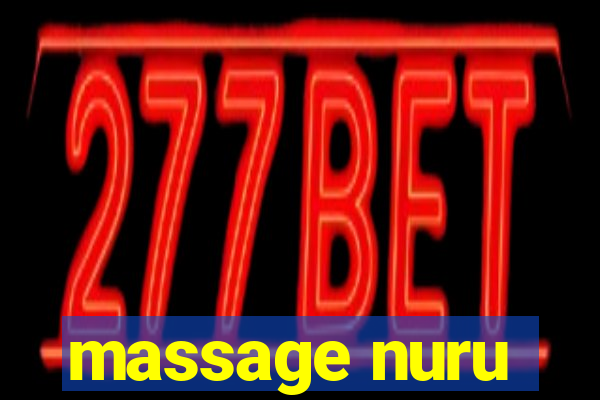 massage nuru