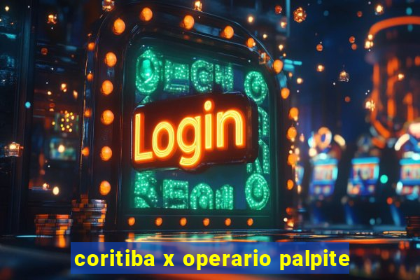 coritiba x operario palpite