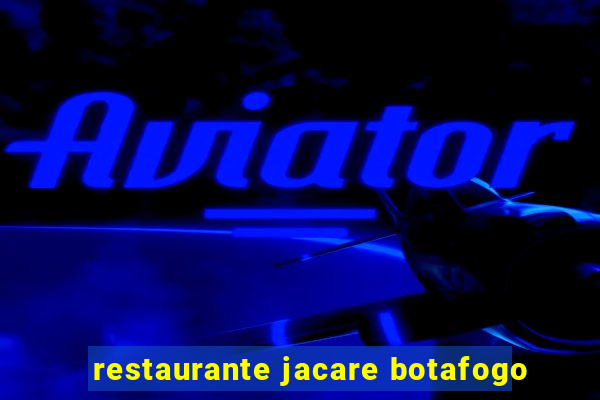 restaurante jacare botafogo