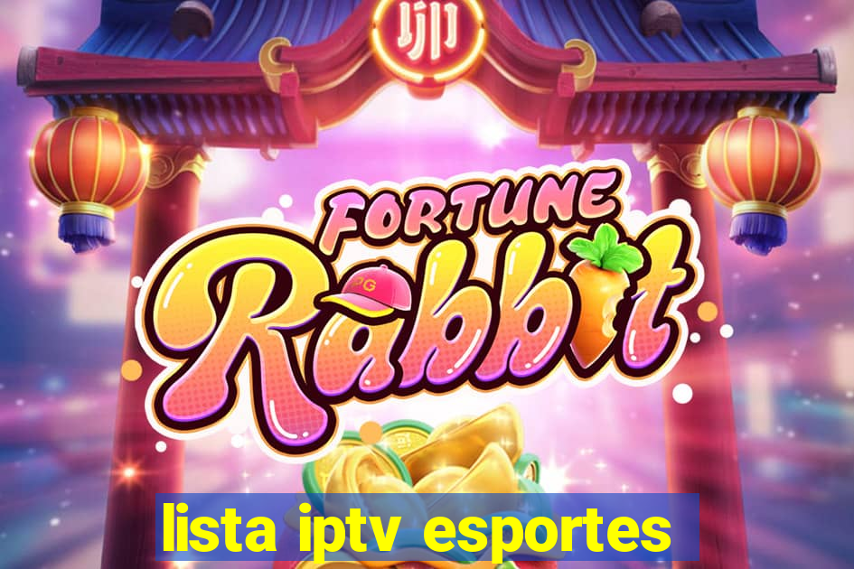 lista iptv esportes