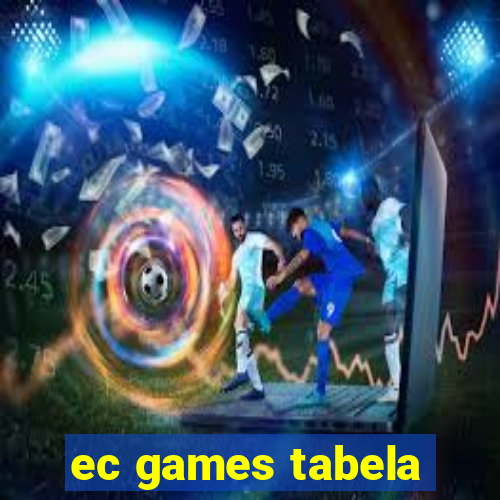 ec games tabela