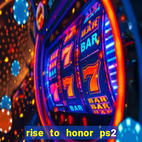 rise to honor ps2 iso pt br