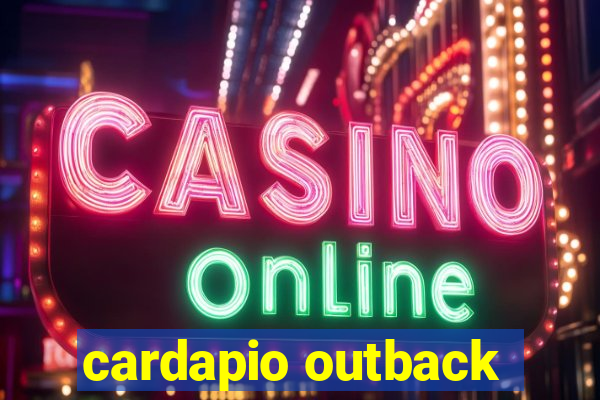 cardapio outback