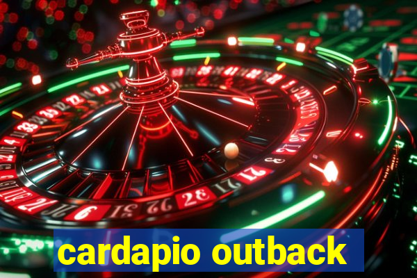 cardapio outback