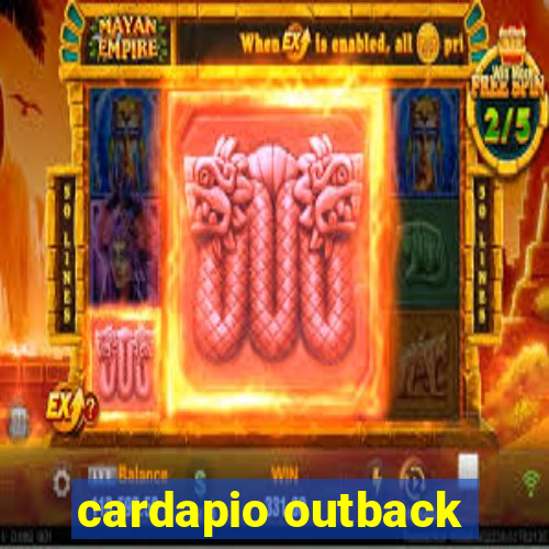 cardapio outback