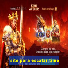 site para escalar time